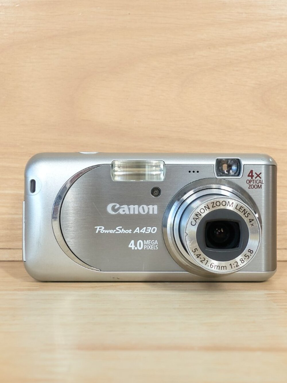 Canon PowerShot A430 4MP Digital Camera Silver 4x Optical Zoom Tested